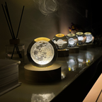 3D Galaxy Crystal Ball Night Light Lamp