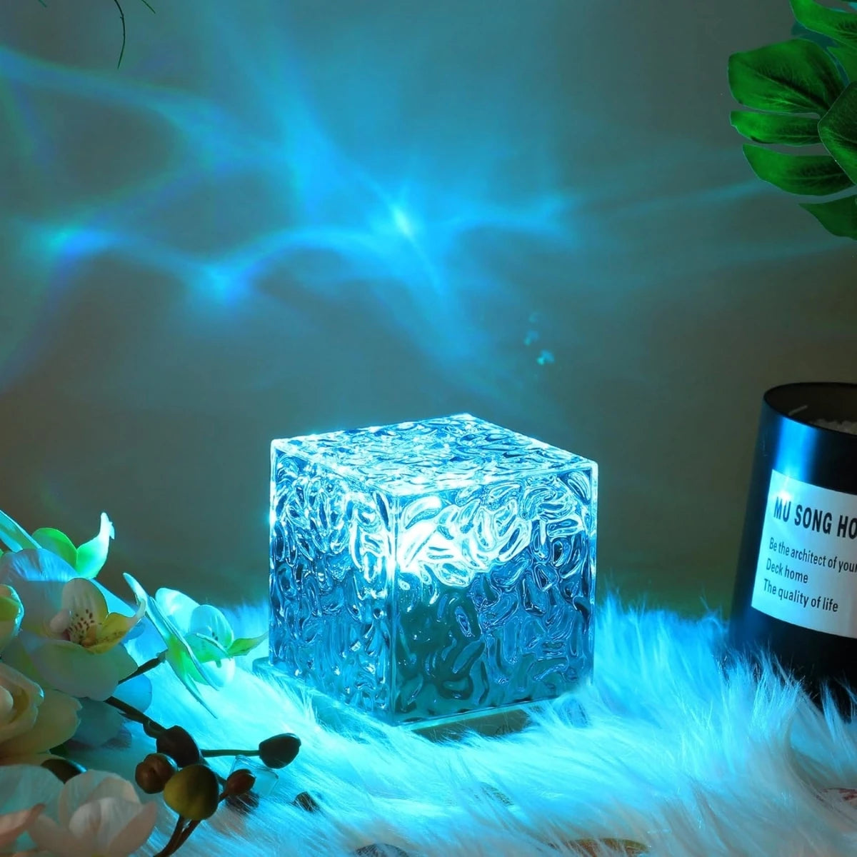 Crystal Lamp Water Ripple RGB