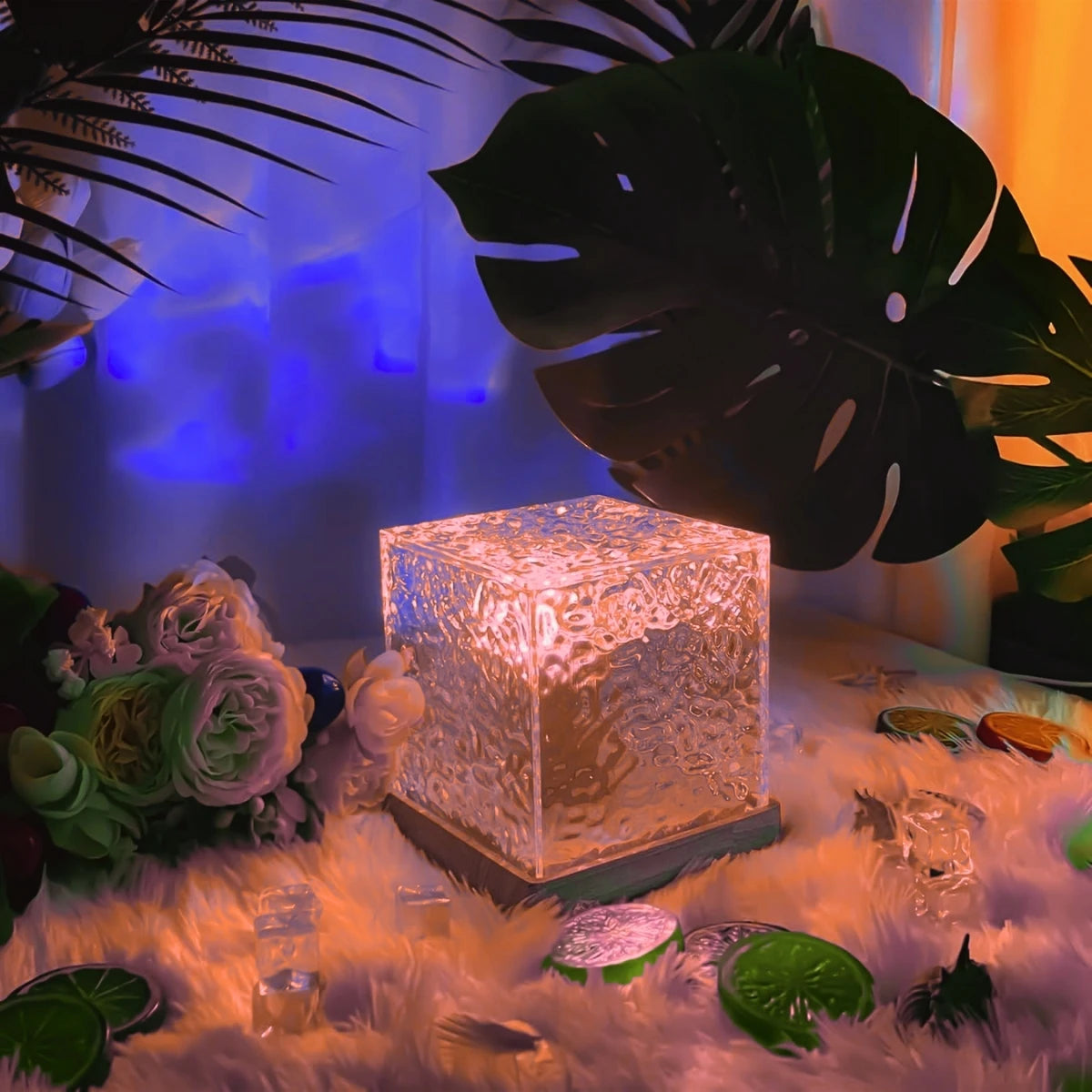 Crystal Lamp Water Ripple RGB
